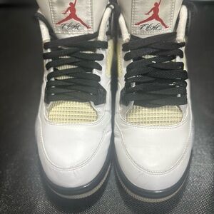 Jordan Athletic Shoes - White, Black, Red